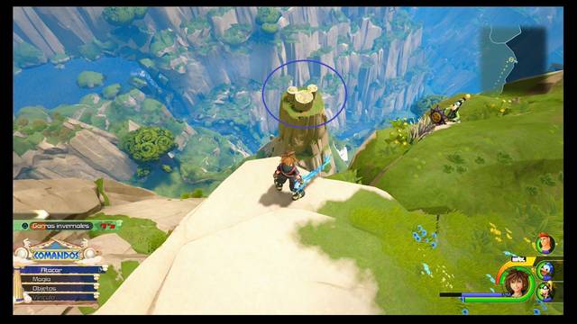 Kingdom Hearts 3 - Portafortunas del Olimpo - Monte Olimpo (Precipicio)