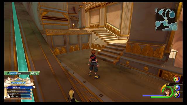 Kingdom Hearts 3 - Portafortunas del Olimpo - Reino de los dioses (Pasillos)