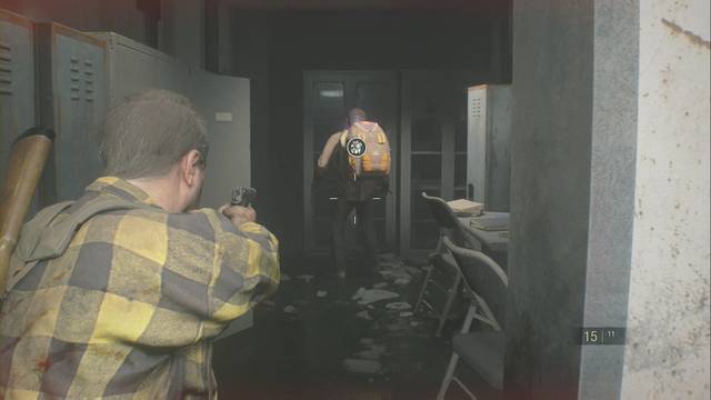 Resident Evil 2 - Los otros supervivientes - Zombi con mochila