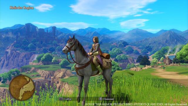 As se ve Dragon Quest XI en Nintendo Switch - 
