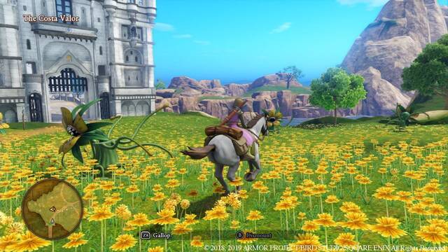 As se ve Dragon Quest XI en Nintendo Switch - 