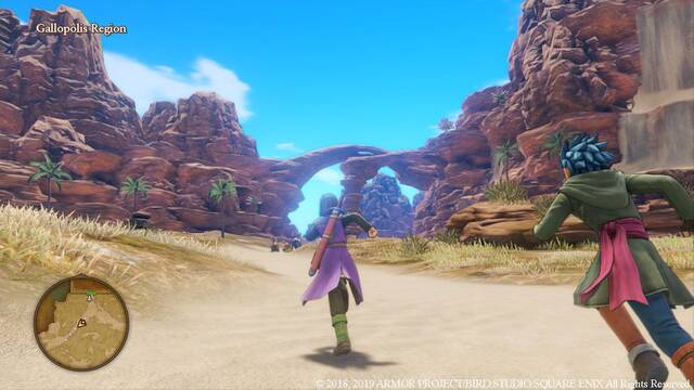 As se ve Dragon Quest XI en Nintendo Switch - 