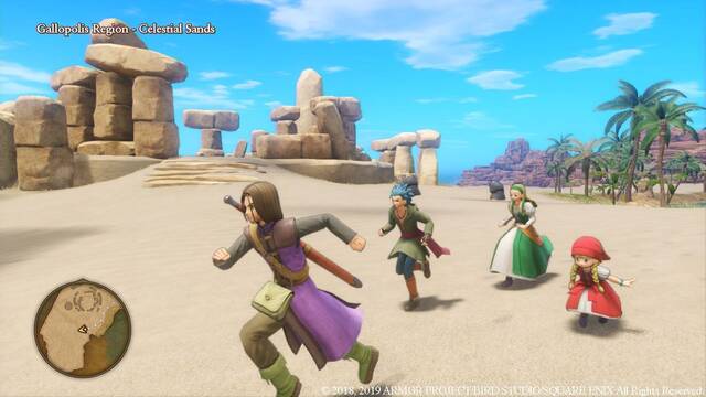 As se ve Dragon Quest XI en Nintendo Switch - 