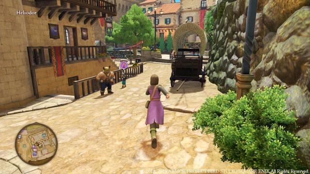 As se ve Dragon Quest XI en Nintendo Switch - 