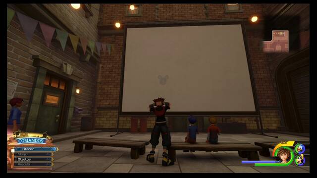 Kingdom Hearts 3 - Portafortunas de Villa Crepúsculo - El pueblo (Plazoleta del Tranv¡a)