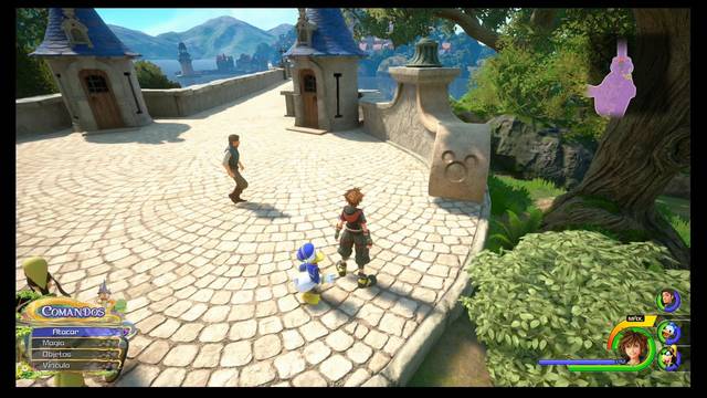 Kingdom Hearts 3 - Portafortunas de Reino de Corona - El bosque (Orilla)