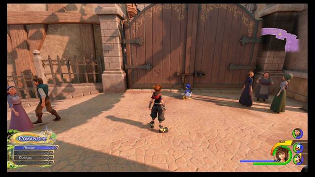 Kingdom Hearts 3 - Portafortunas de Reino de Corona - La ciudad (Muelles)