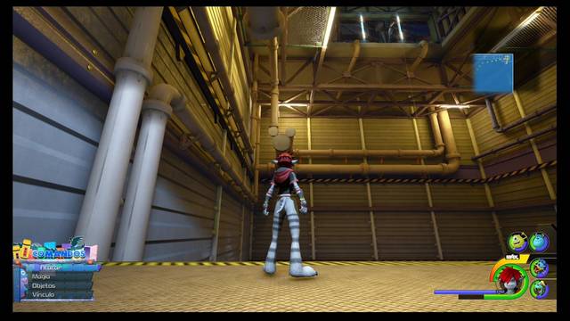 Kingdom Hearts 3 - Portafortunas de Monstruópolis - Planta de energ¡a (Patio de tanques)