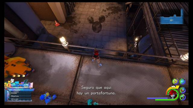 Kingdom Hearts 3 - Portafortunas de Monstruópolis - Planta de energ¡a (Pasaje del almac‚n)