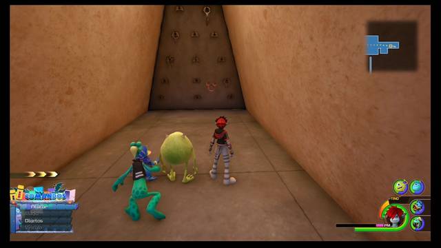 Kingdom Hearts 3 - Portafortunas de Monstruópolis - Almac‚n de puertas (Nivel superior)