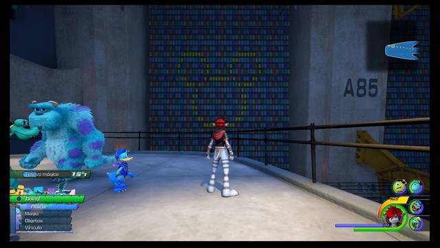 Kingdom Hearts 3 - Portafortunas de Monstruópolis - Almac‚n de puertas (Nivel superior)