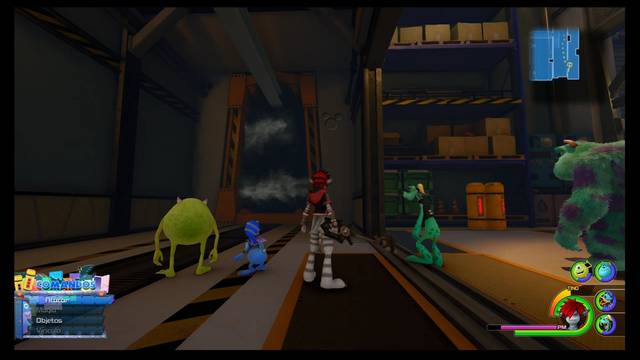 Kingdom Hearts 3 - Portafortunas de Monstruópolis - F brica (Segundo piso)