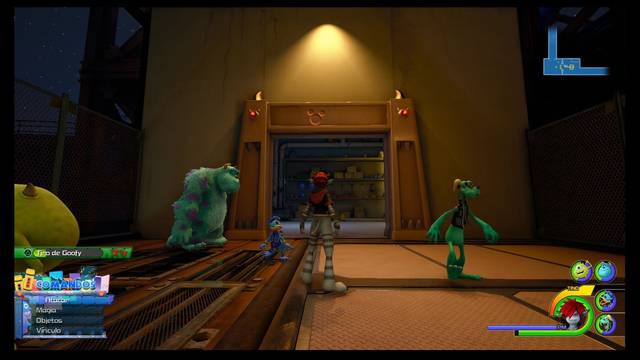 Kingdom Hearts 3 - Portafortunas de Monstruópolis - Planta de energ¡a (Corredores)