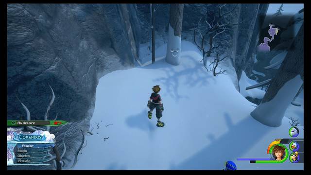 Kingdom Hearts 3 - Portafortunas de Arendelle - La Monta¤a del norte (Bosque helado)