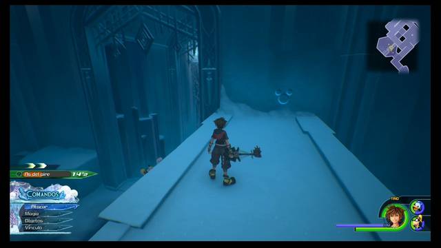Kingdom Hearts 3 - Portafortunas de Arendelle - Laberinto de hielo (Zona media)