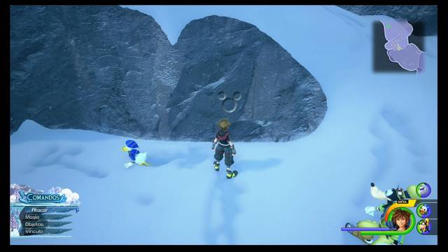 Kingdom Hearts 3 - Portafortunas de Arendelle - La Monta¤a del norte (Cordillera)