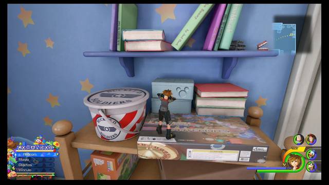 Kingdom Hearts 3 - Portafortunas de Caja de juguetes - Casa de Andy