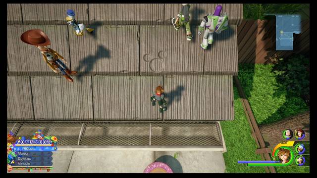 Kingdom Hearts 3 - Portafortunas de Caja de juguetes - Casa de Andy