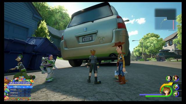 Kingdom Hearts 3 - Portafortunas de Caja de juguetes - Casa de Andy