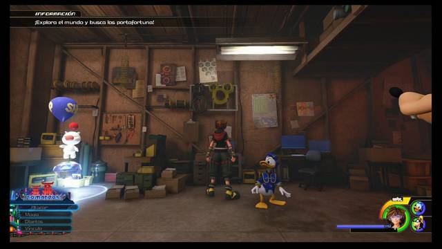 Kingdom Hearts 3 - Portafortunas de San Fransokyo - Garaje de Hiro