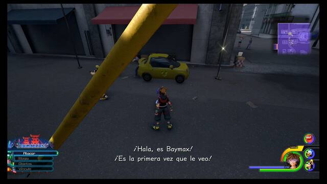 Kingdom Hearts 3 - Portafortunas de San Fransokyo - La ciudad (Distrito norte, D¡a)