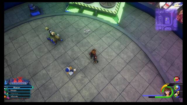 Kingdom Hearts 3 - Portafortunas de San Fransokyo - La ciudad (Distrito central, Noche)