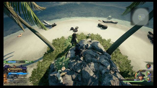 Kingdom Hearts 3 - Portafortunas de El caribe - Alta mar, Isla de los M stiles