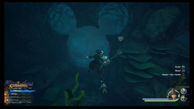 Kingdom Hearts 3 - Portafortunas de El caribe - Alta mar, Isla Arenosa