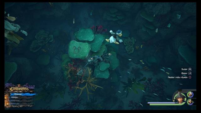 Kingdom Hearts 3 - Portafortunas de El caribe - Alta mar, Isla Arenosa