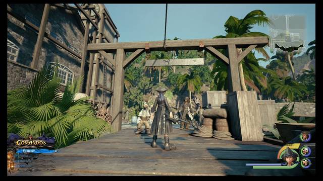 Kingdom Hearts 3 - Portafortunas de El caribe - Port Royal, Puerto