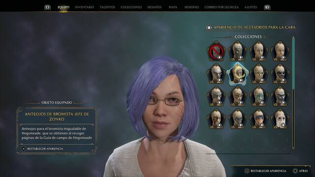 Hogwarts Legacy - Accesorios para la cara (Coleccin) - Anteojos de bromista jefe de Zonko