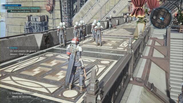 Final Fantasy VII Rebirth - Escuadrones para el desfile -