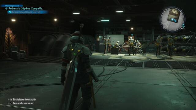 Final Fantasy VII Rebirth - Escuadrones para el desfile -