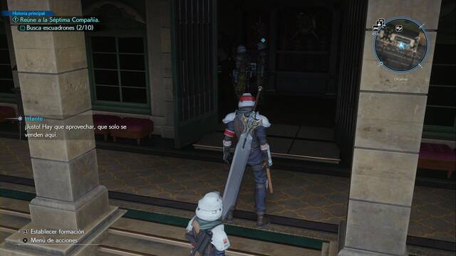 Final Fantasy VII Rebirth - Escuadrones para el desfile -