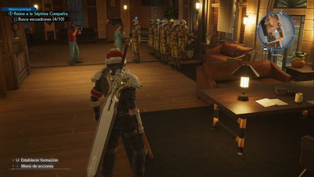 Final Fantasy VII Rebirth - Escuadrones para el desfile -