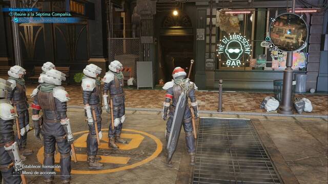 Final Fantasy VII Rebirth - Escuadrones para el desfile -