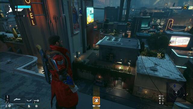 Suicide Squad: Kill the Justice League - Trofeos de Riddler en Racine - Trofeo en el balcon junto al hotel