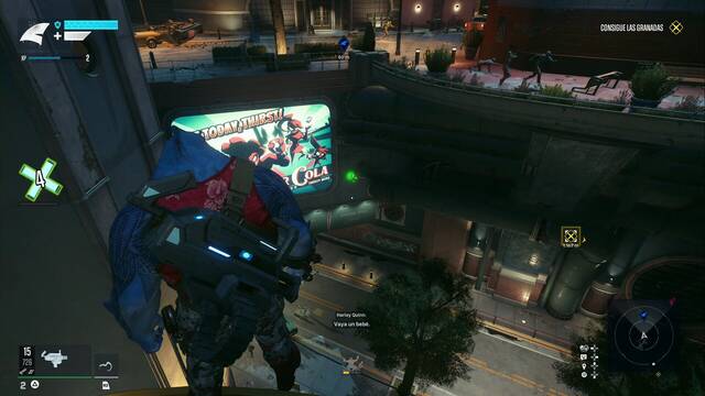 Suicide Squad: Kill the Justice League - Trofeos de Riddler en Bakerline - Trofeo en una pared bajo el puente