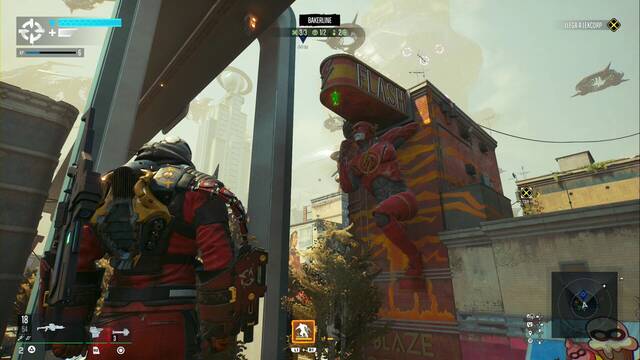 Suicide Squad: Kill the Justice League - Trofeos de Riddler en Bakerline - Trofeo junto a la fachada con Flash