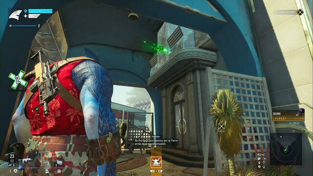 Suicide Squad: Kill the Justice League - Trofeos de Riddler en el Distrito Wonderland - Trofeo en la torre cercana al dirigible