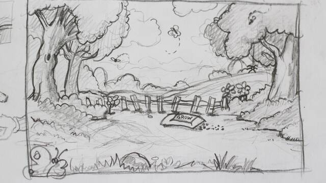 Bocetos de Cuphead - 