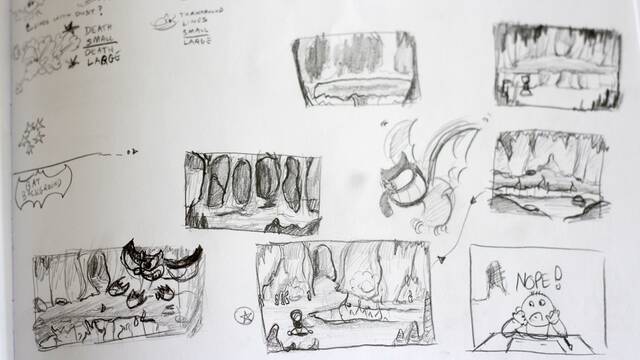 Bocetos de Cuphead - 