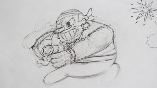 Bocetos de Cuphead - 