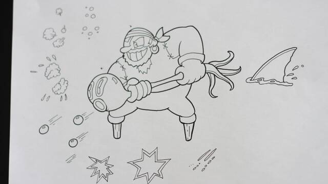 Bocetos de Cuphead - 