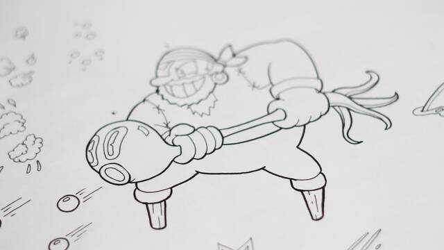 Bocetos de Cuphead - 