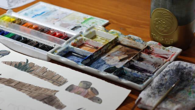 Bocetos de Cuphead - 