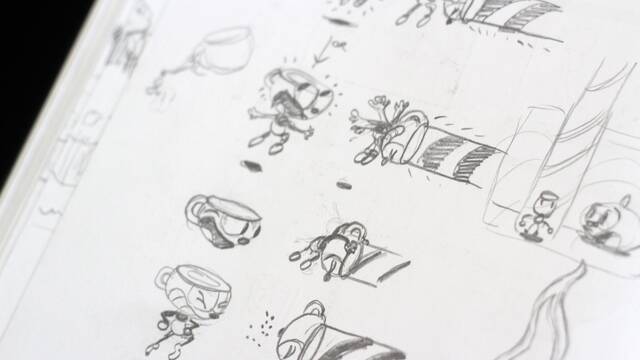 Bocetos de Cuphead - 