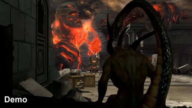 God of War III - Comparacin grfica entre la demo y la versin final - 