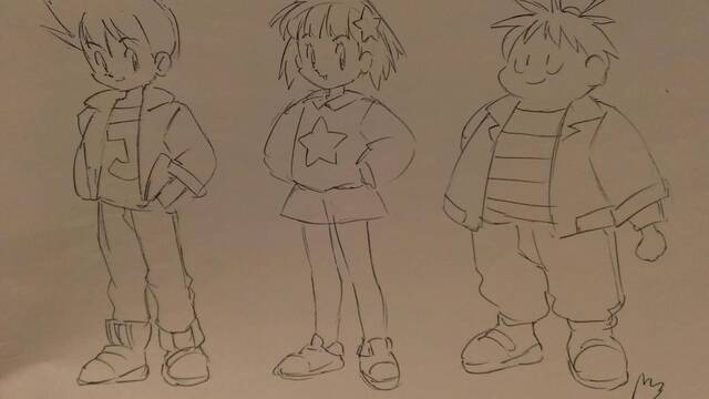 Ilustraciones de Ken Sugimori para Jerry Boy 2 - 