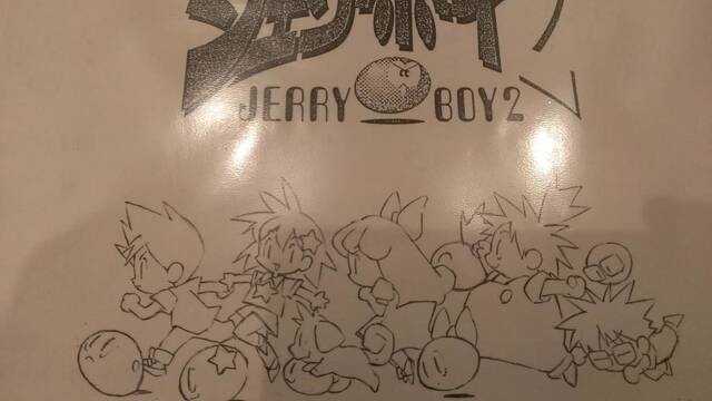 Ilustraciones de Ken Sugimori para Jerry Boy 2 - 